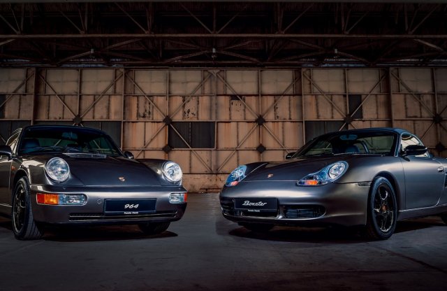 Húsz teljesen restaurált autót állít ki a Porsche