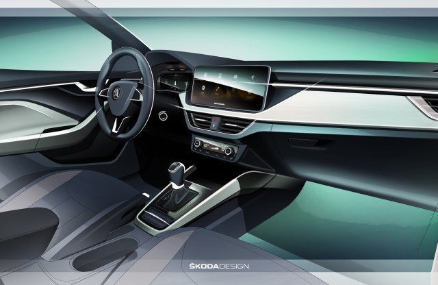 Mutatjuk a legújabb Skoda műszerfalát!