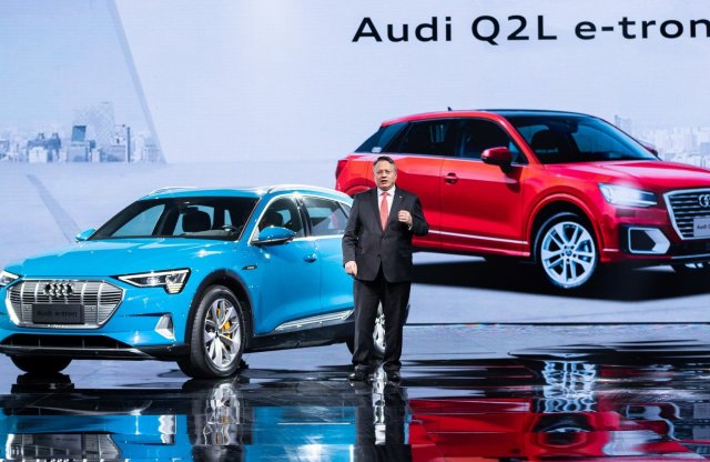 Érkezik az Audi második villanyautója