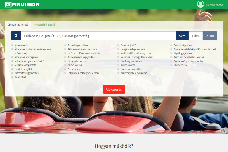 Új közösségi appban az összes megbízható autószerviz