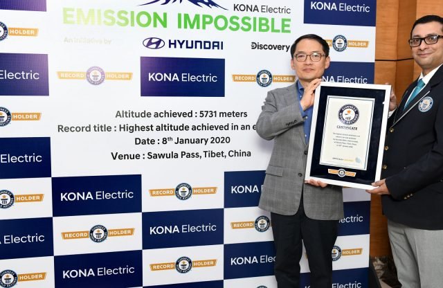 Újabb elektromos autós rekordot döntött meg a Hyundai Kona