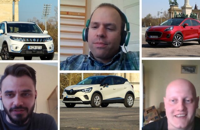 Vitara, Captur, Puma. Crossover dömping a szerkesztőségben!