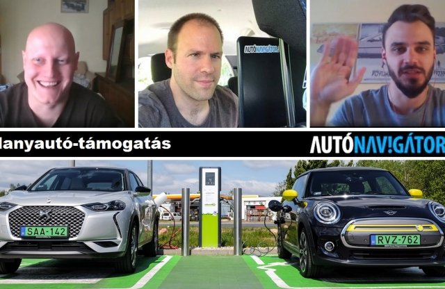 Podcast állami támogatásokkal: villanyautókra és hétülésesekre