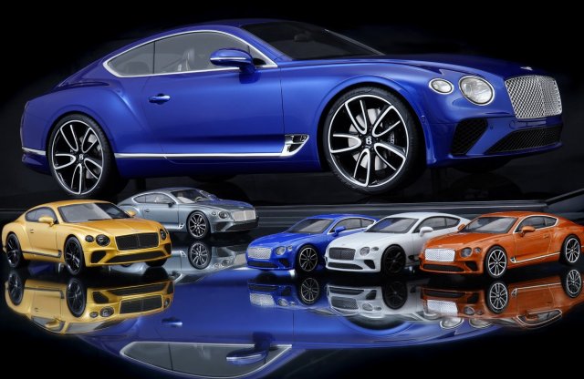 300 munkaórával készít óriási modellt a Bentley