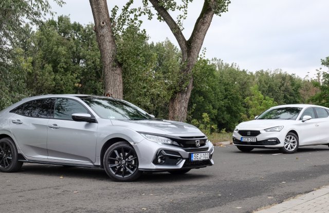 Hasonló ár, magasabb élmény - Honda Civic vs. SEAT Leon