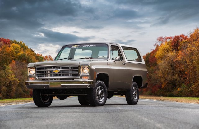 Ez a '77-es Chevy Blazer már nem benzintől tépi fel az aszfaltot