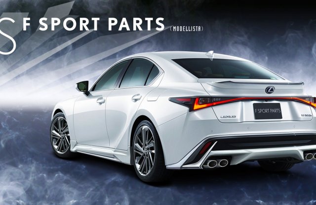 A Toyota szinte összes részlege kezelésbe vette a Lexus IS-t
