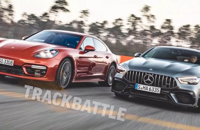 Ismét egymásnak feszült a Porsche Panamera és a Mercedes-AMG GT