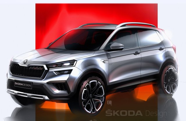 Már rajzokon a legújabb Skoda, ami márciusban debütál
