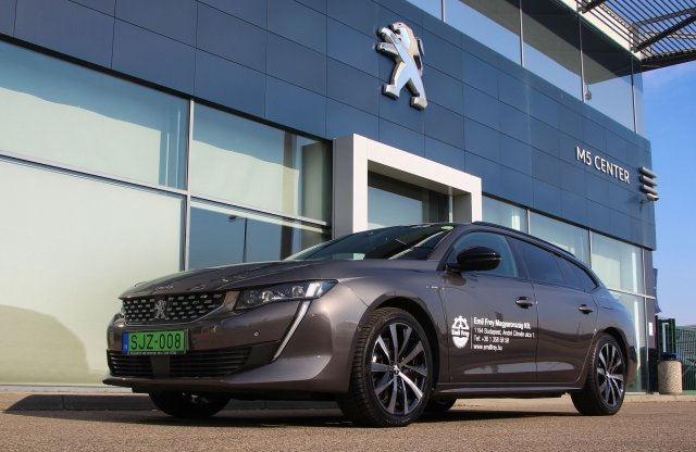 Aki mer, az nyer - Peugeot 508 SW HYbrid