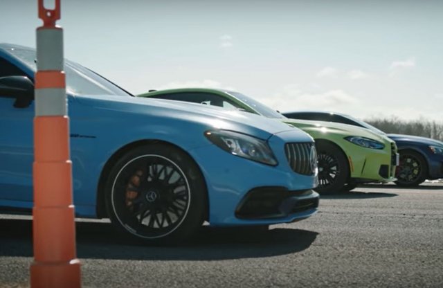 Amikor egymásnak feszül a BMW M4, az Audi RS 5 és az AMG C 63