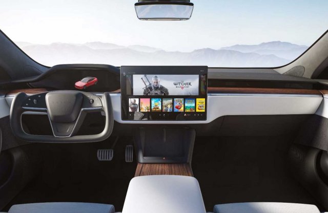 Videón a Tesla új érintőképernyős okosváltójának működése!