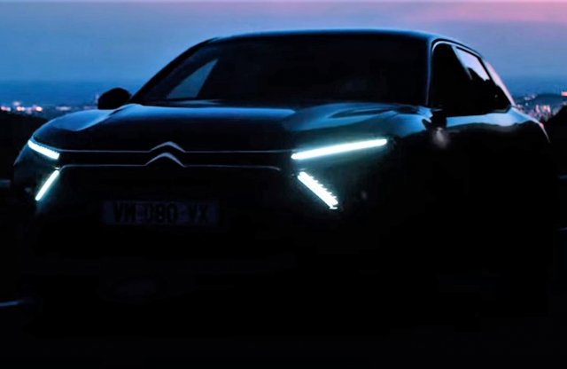 Új Citroënt hoz a hajnal a C5 előzetesben, pár nap és megérkezik