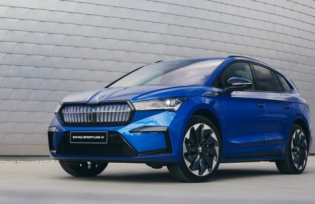 Jön a sportosan elektromos Skoda SUV, az Enyaq Sportline iV