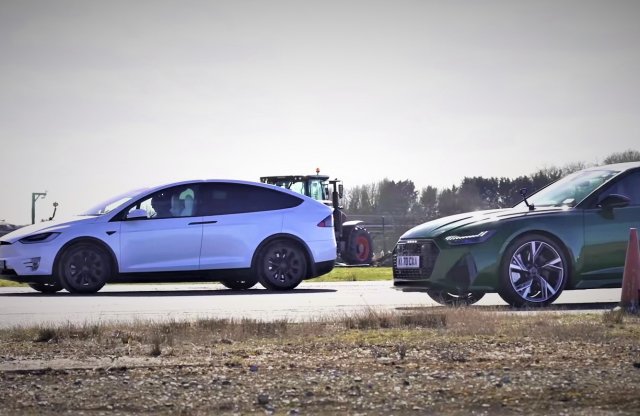 Vajon legyorsulja az Audi a Teslát? Ebből a videóból kiderül!