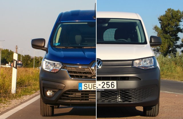 Dobozosok egymás közt: Renault Express vs Volkswagen Caddy Cargo