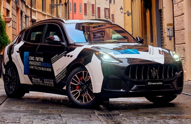 Csáó! Én vagyok a Maserati Grecale!