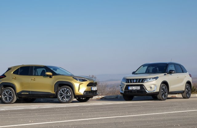 Suzuki Vitara vs. Toyota Yaris Cross - mit tud a két hibrid?