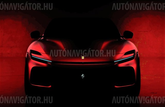 Íme a Ferrari SUV első hivatalos fotója!