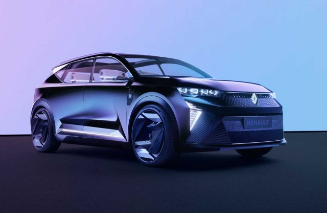 Ilyen Renault Scenicet még nem láttál, ez az új hidrogénautójuk!