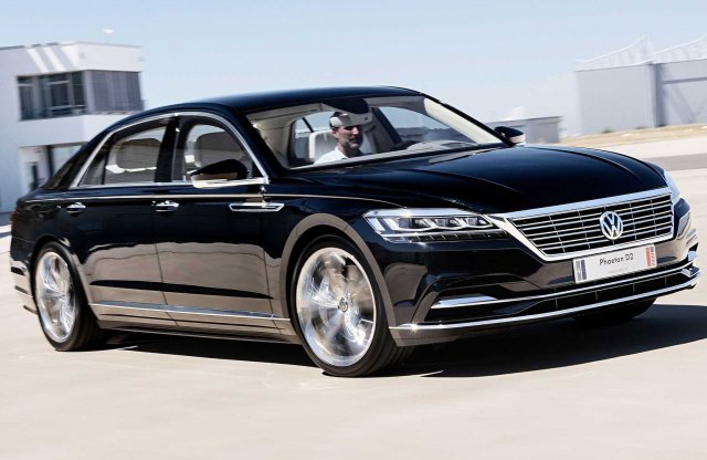 Ilyen lett volna a VW Phaeton 2, ha hagyják megszületni