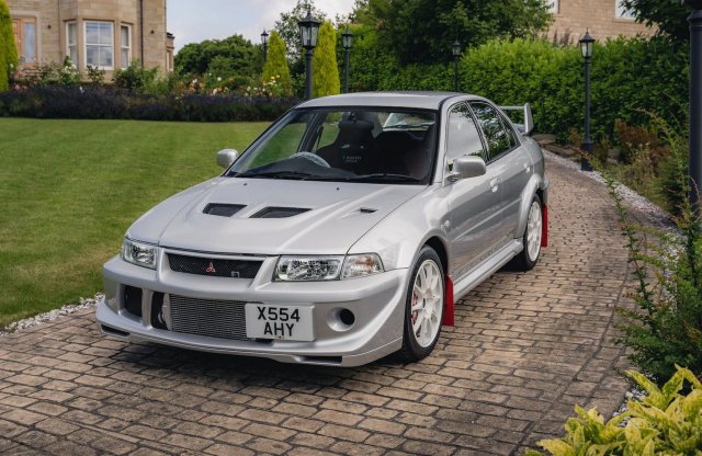 67 millió forintért kelt el a 20 ezret sem futott Mitsubishi Evo