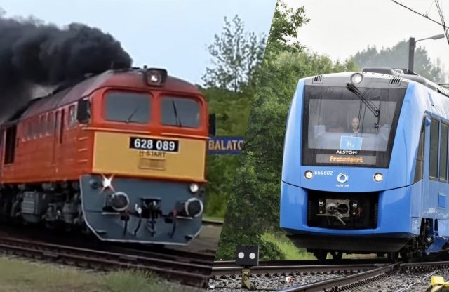 Hidrogénhajtású vonatokra cserélné a dízeleket a MÁV?