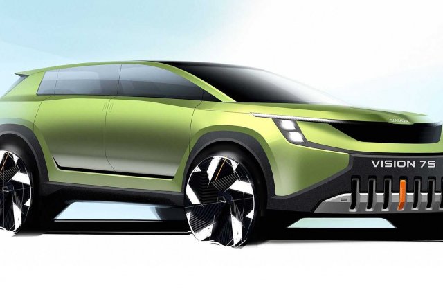 Már látható a legújabb Skoda formája