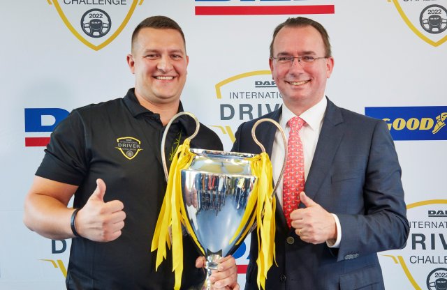 Egy magyar férfi lett Európa legjobb kamionsofőrje!