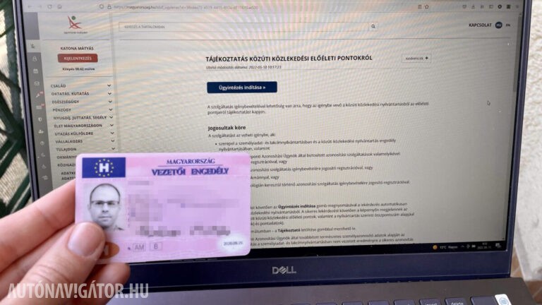 Megnézheted, mennyire állsz közel a jogosítvány elvételéhez