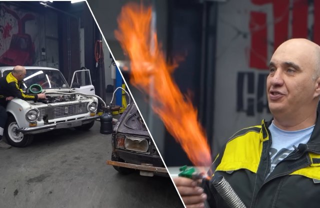 Orosz környezetvédelem: az egyik Lada kipufogógázán jár a másik!