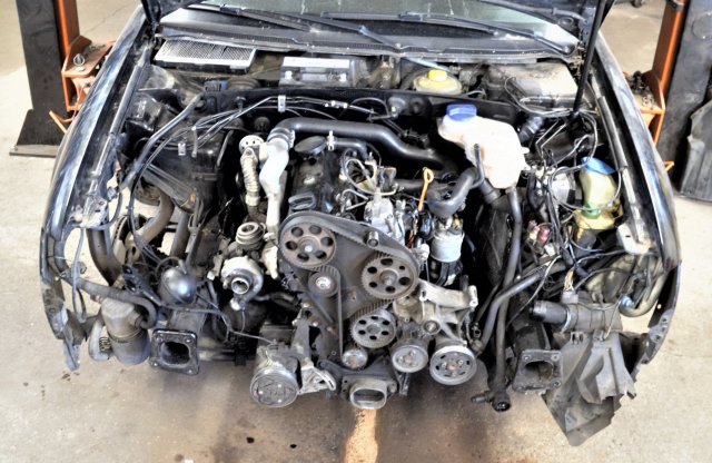 Meg lehet ezt még egyáltalán menteni? Szervizben az A6 TDI!
