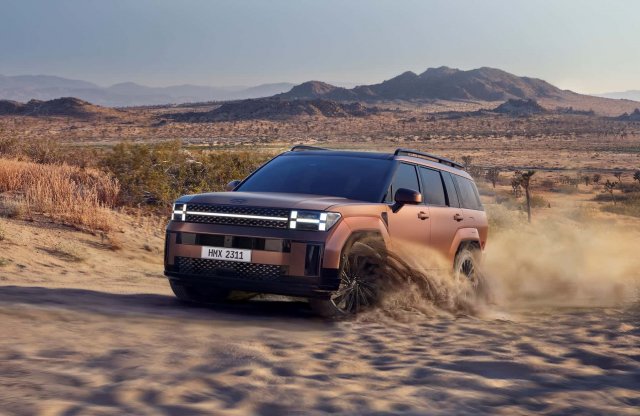 Egy hatalmas kockaként mutatkozott be az új Hyundai Santa Fe