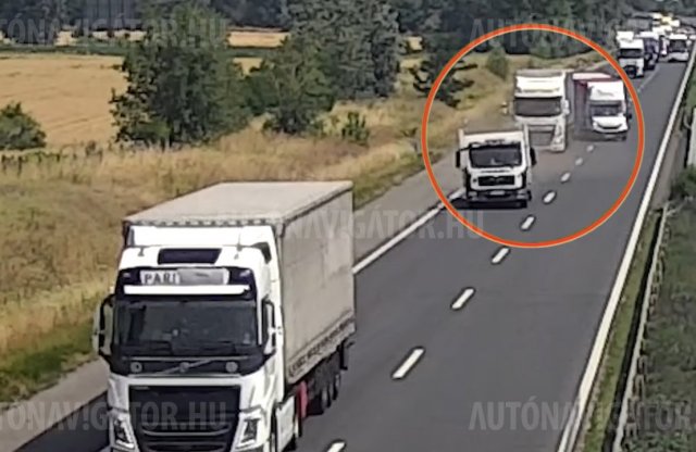 Videón mutatjuk, miért fontos az autópályán a követési távolság!