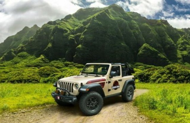 Dínós csomagot kapott a Jeep Wrangler