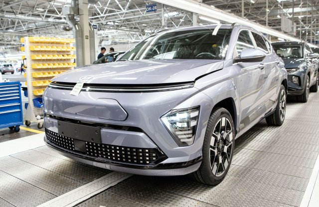 Beindult az Európának szánt, Európában készülő Hyundai gyártása