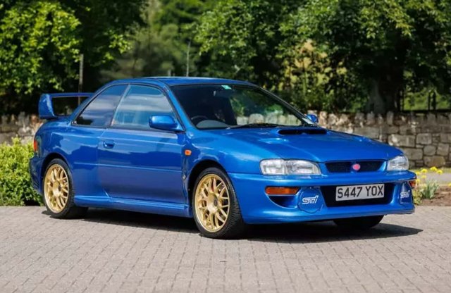 210 millió forintért kelt el Colin McRae egykori Subaruja