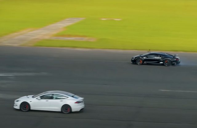 Tényleg lenyomta egy Tesla Model S Plaid a Bugatti Chiront?