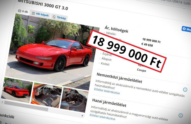 Mi kerül 19 millióba egy 1994-es Mitsubishin? Mutatjuk!