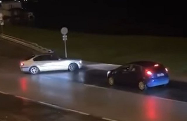 Driftelni próbált, de csak egy veszélyes bénázás jött össze