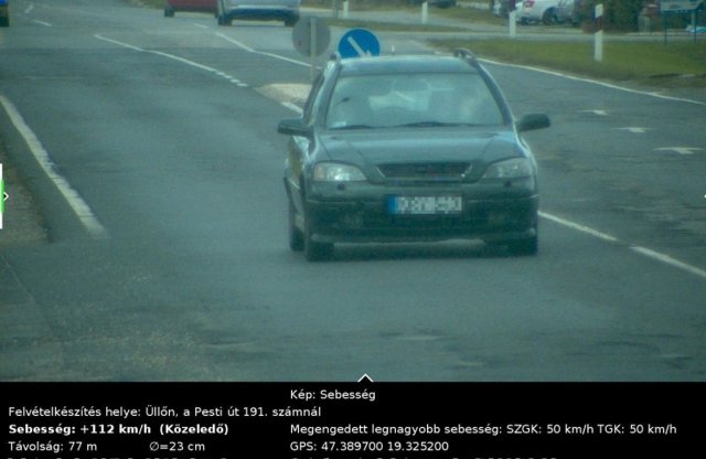 128 km/órával ment 50 helyett, kitalálod mennyi a bírság?