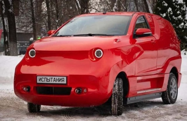 Íme a teljes mértékben orosz gyártású villanyautó, úgy is néz ki