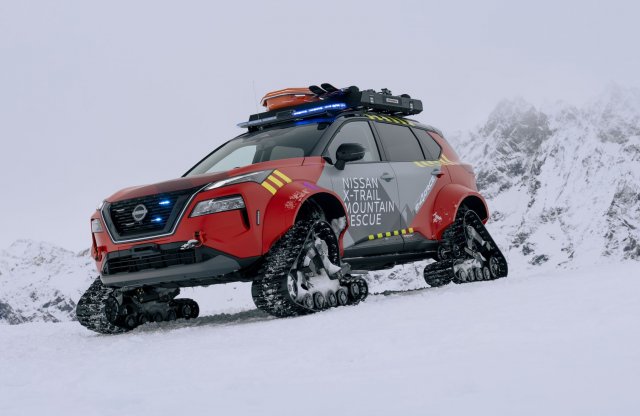 Életmentő járművet faragott a Nissan az X-Trailből