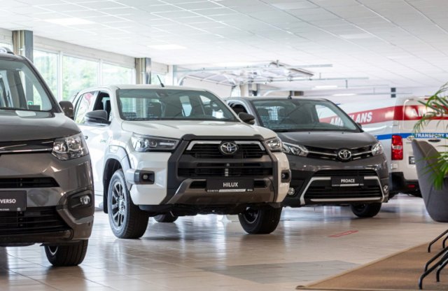 A mi régiónkban örvend a legnagyobb népszerűségnek a Toyota!