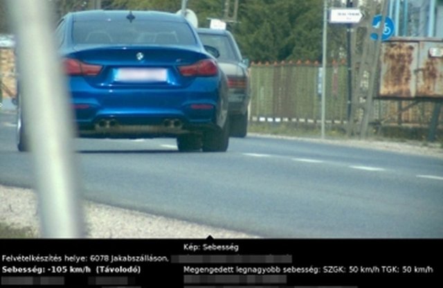 Múlt héten is repkedtek a százezer forintos gyorshajtási csekkek