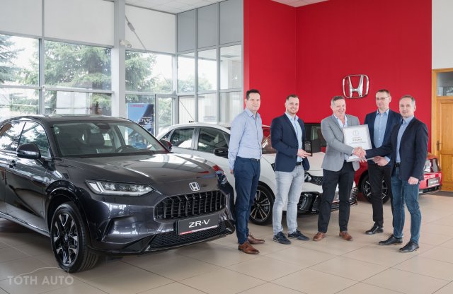Komoly elismerést kaptak a magyar Honda kereskedések