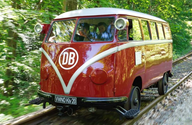 Volkswagen Transporter vasúti kerékkel érdekel?