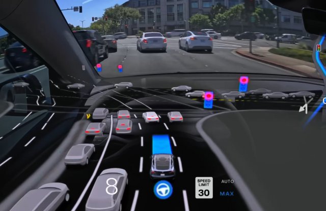 Erre már rábíznád az életed? Mutatjuk, mit lát az önvezető Tesla