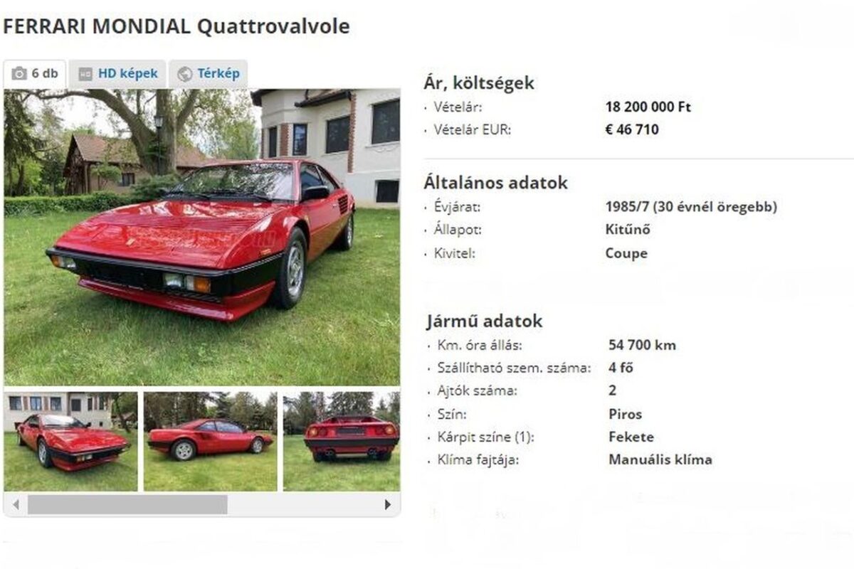 FERRARI MONDIAL