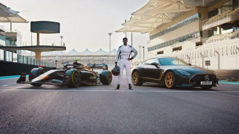 Limitált kiadással ünnepli a Mercedes az új F1 filmet 